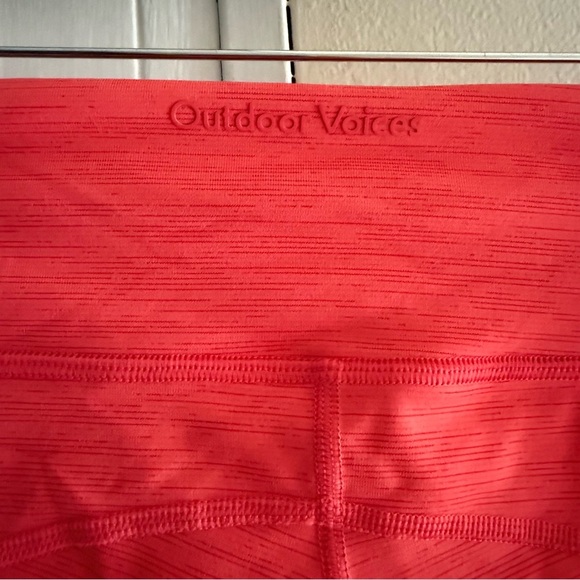 Outdoor Voices Smooth Orange Legging Size Small RN101116 - Picture 4 of 9